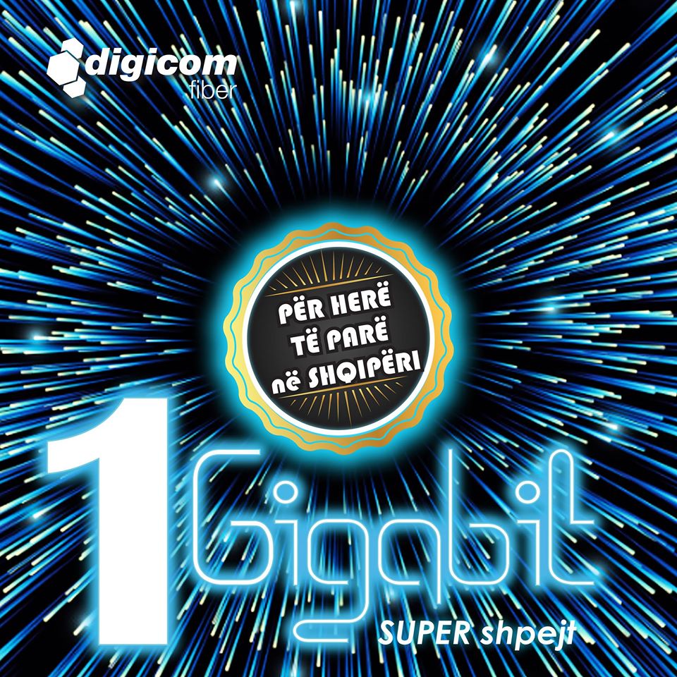 Të parët që sjellim shpejtesinë Gigabit në shtëpi në Shqipëri